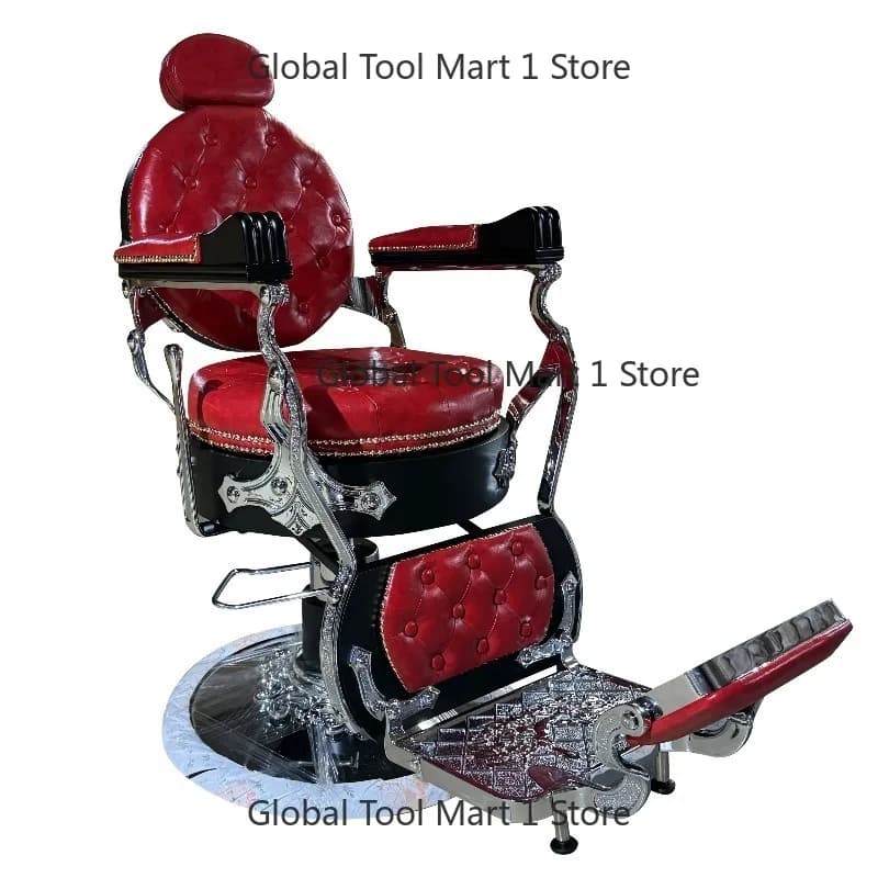 Vintage Style Salon Chair Antique Barber Furniture Hairdressing Chair