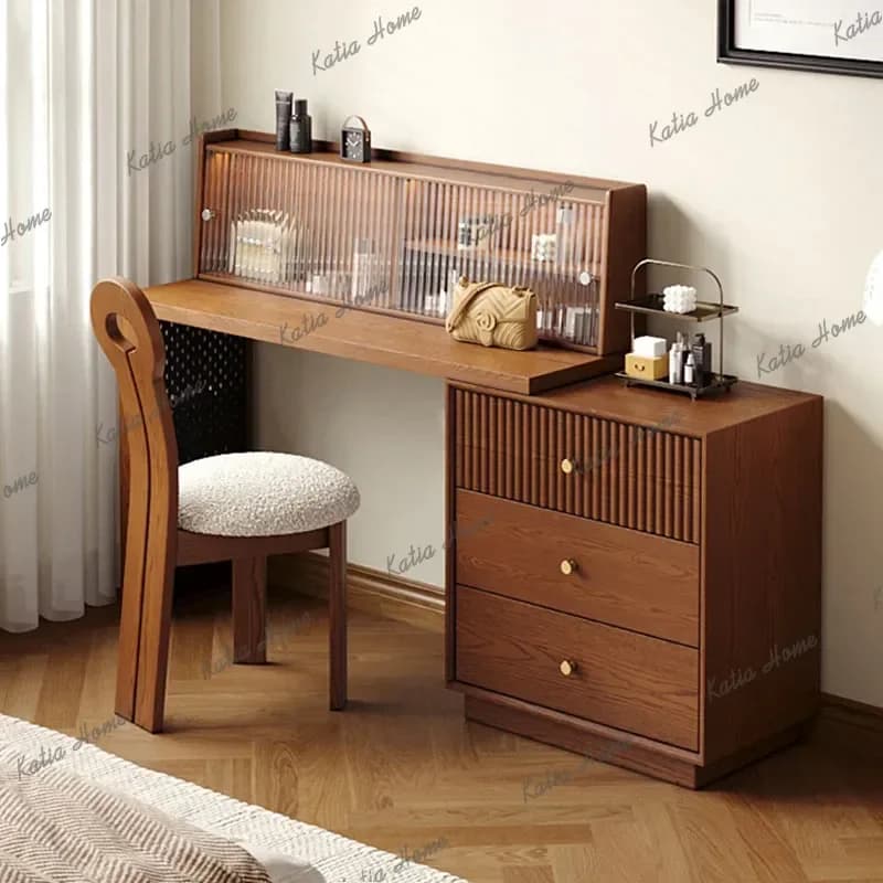Drawers Girl Dressing Table Organizer Bedroom Mobile Living Room Modern Luxury Vanity Table Women Penteadeira
