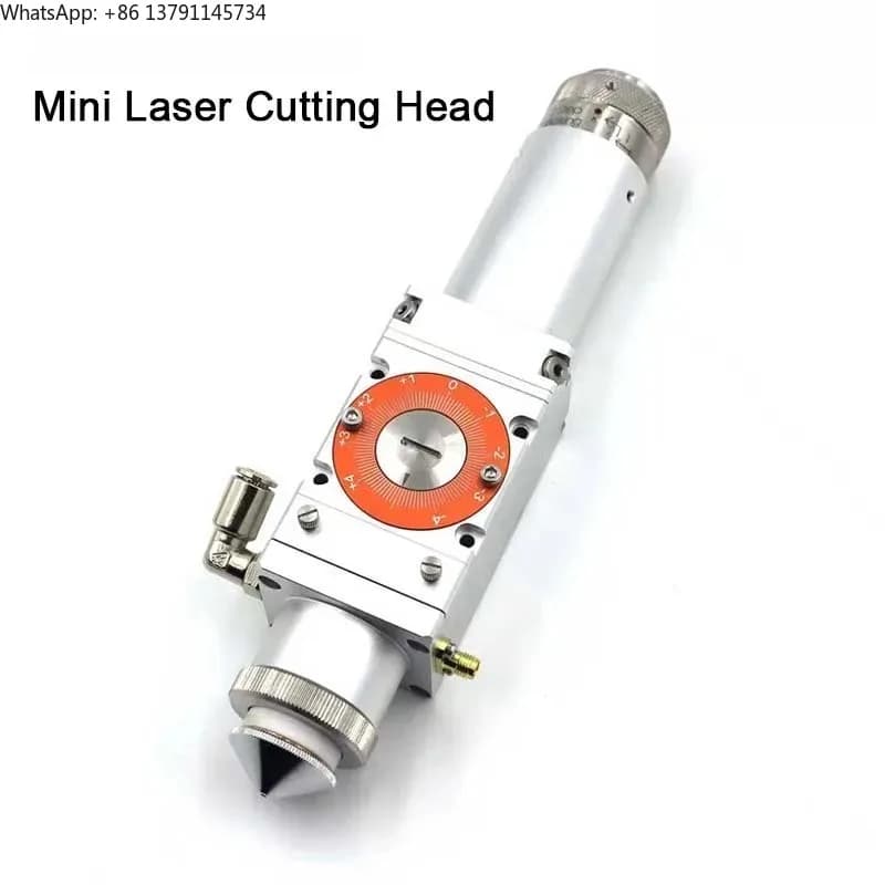 Mini Laser Cutting Head 3000W Manual Focus Small Desktop Cutter DIY Parts For Fiber Laser Marking/Cutting Machine