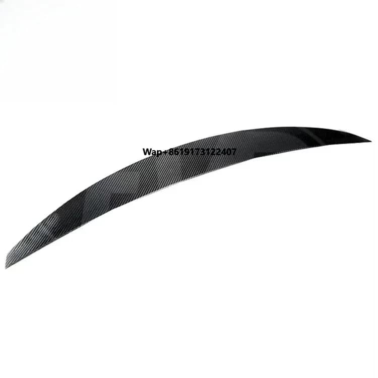 For  4S Turbo S 2020-2022 Dry Carbon Fiber Rear Spoiler