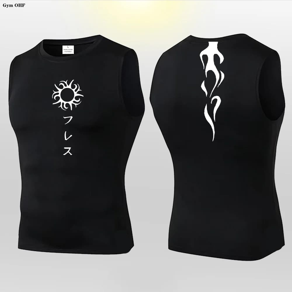 Sport Tee One Championship Boxing Sleeveless Tank Top O-neck Wrestling Letter Graphic Vest fashion casual daily men's clothing