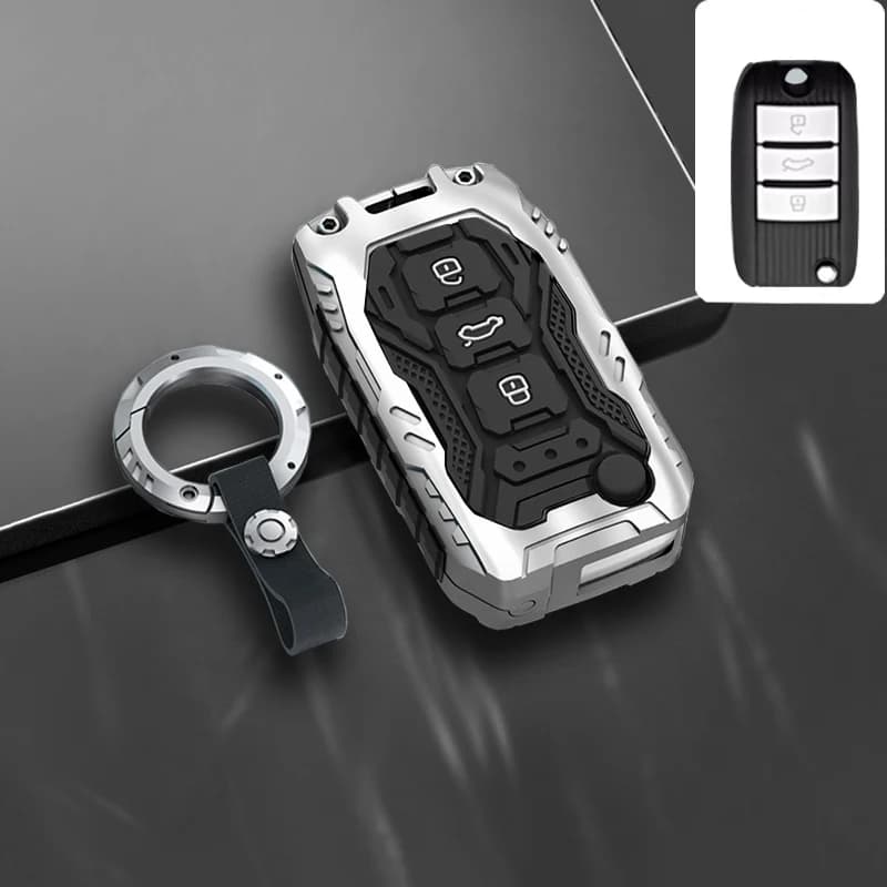 Car Flip Key Case Cover Bag Shell Protector Keychain Accessories for Roewe RX5 MG3 MG5 MG6 MG7 MG ZS GT GS 350 360 750