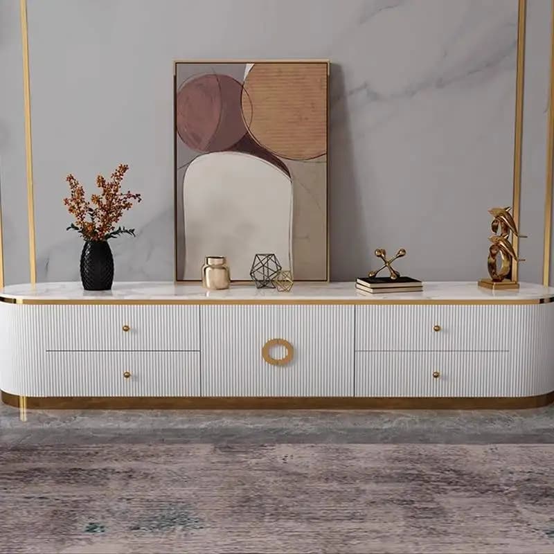 Big Alone Universal Tv Stand Living Room Cabinet White Nordic Tv Stand Modern White Wood Minimalist Mobili Per La Casa Furniture