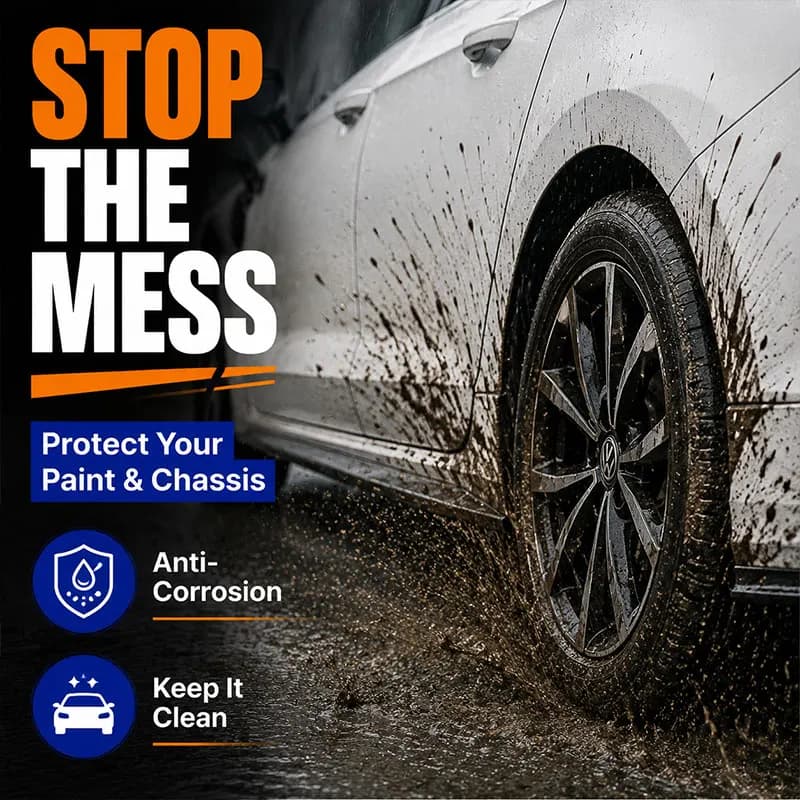 Mudguards FOR VW Volkswagen T-Cross 2019-2025 Auto Mud Flaps Exterior Styling Accessory ABS Plastic Anti Splash Mudguards Custom