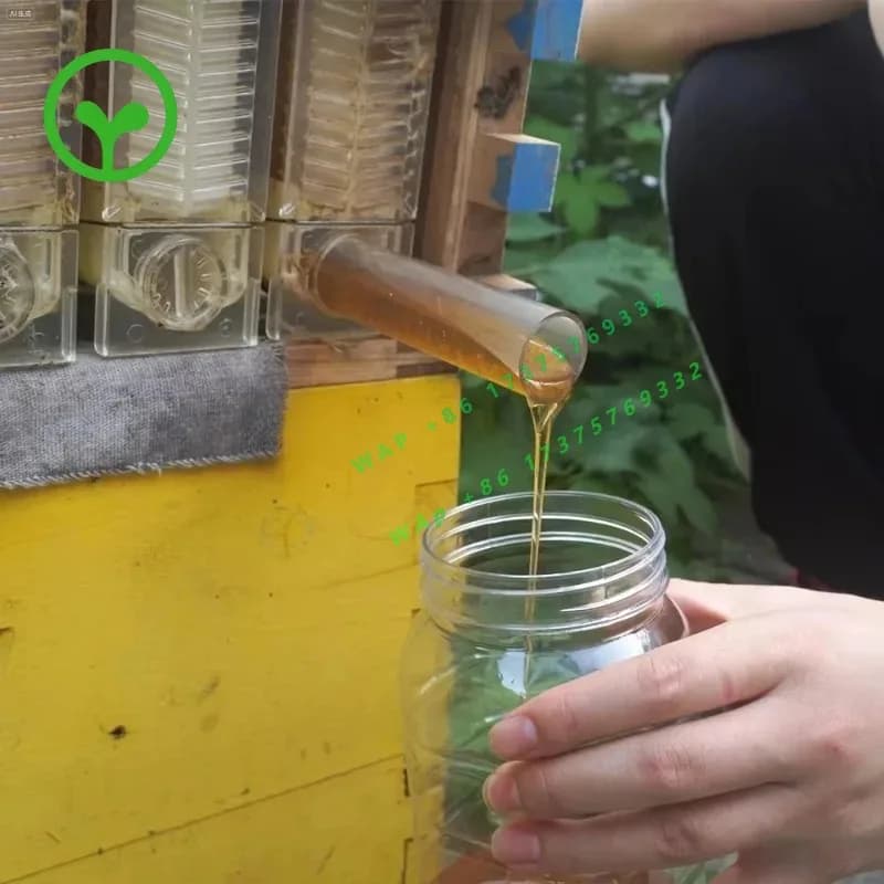 7Pcs Auto Flowing Beehive Frames Plastic Honey Bee Hive Frames