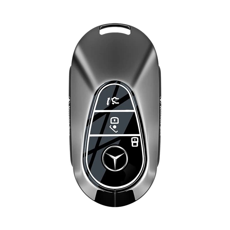 Zinc Alloy Car Remote Key Case Cover Shell For Mercedes Benz A C E S G Class GLC CLE CLA GLB GLS W177 W205 W213 W222 X167 AMG MX
