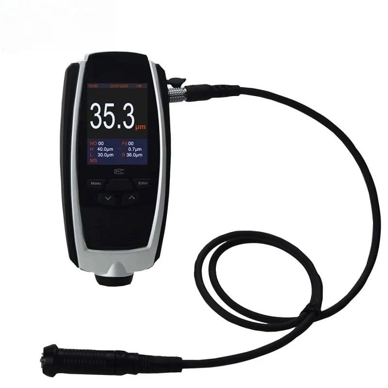 Split Coating Thickness Gauge MC-3000S/FN1.2 Accuracy Magnetic Eddy Current Coating Thickness Measurement