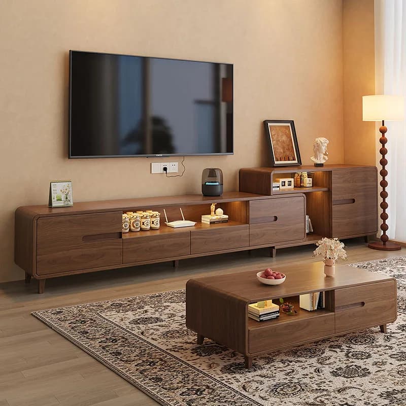 Aesthetic Minimalist Tv Stands Nordic Modern Storage Cabinets Monitor Tv Table Designer Luxury Wood Muebles Trendy Furniture