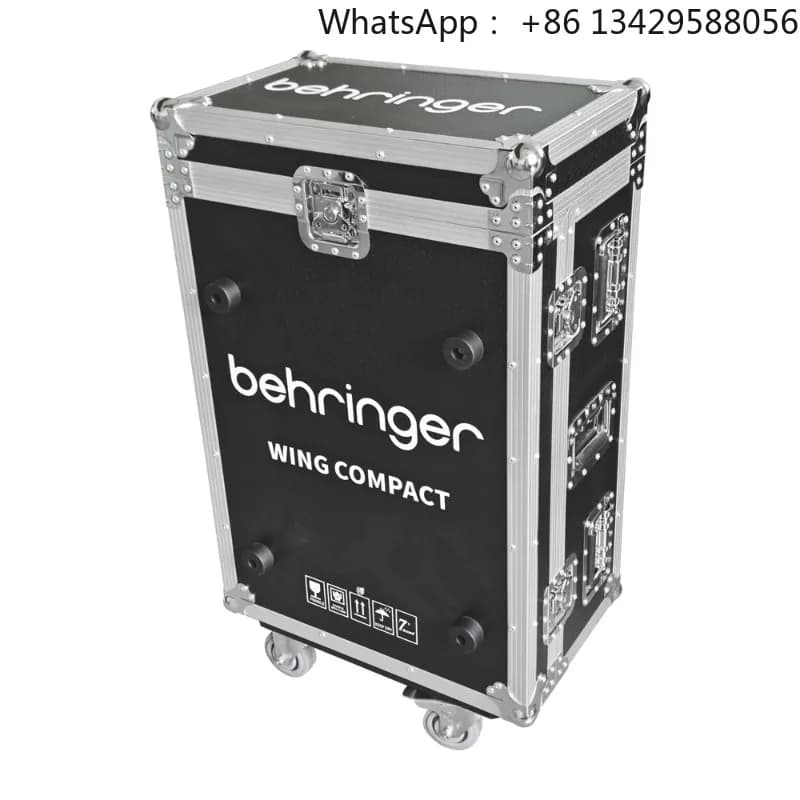 Customized Behringer Wing-Compact Flight Case With Wheels Stage Music System Digital Mixer Audio Sound Equipment