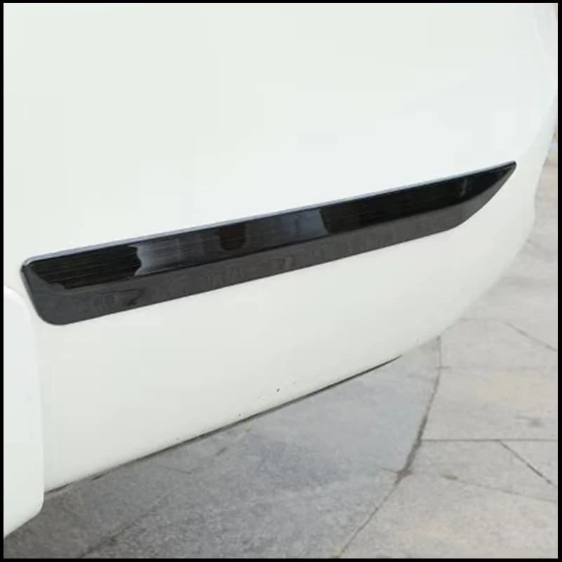FOR Nissan Sentra 2016-2019 Both Side Bumper Lip Corner Protective Cover Sticker Trim Strip Car Styling Auto Parts Accessories