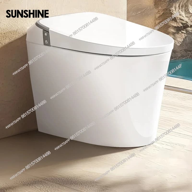 Smart toilet household automatic seat heating antibacterial toilet