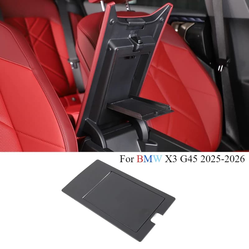 For BMW X3 G45 2025+ ABS Center Console Organizer Armrest Hidden Storage Box Insert Armrest Hidden Tray Organize Accessories