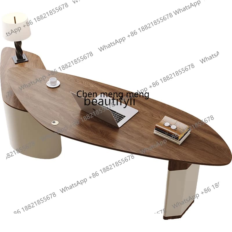 B178 Medieval corner solid wood desk household computer desk study desk workbench