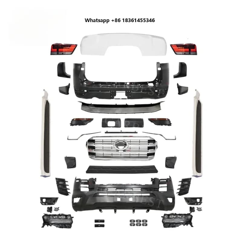 For Land Cruiser 2022 Low-Profile Upgrade to High-Profile CARBEST Car Pearance Accessories LC300 Body Kit