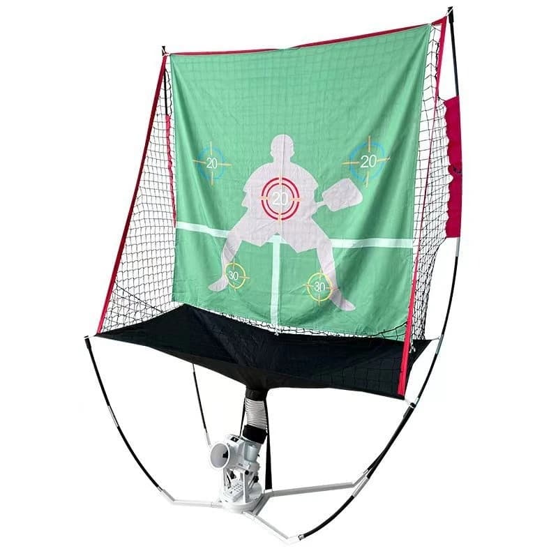 Portable Pick Ball Service Machine Automatic Left and Right Toss Guardian Portable Backpack Pick Ball Toss Machine