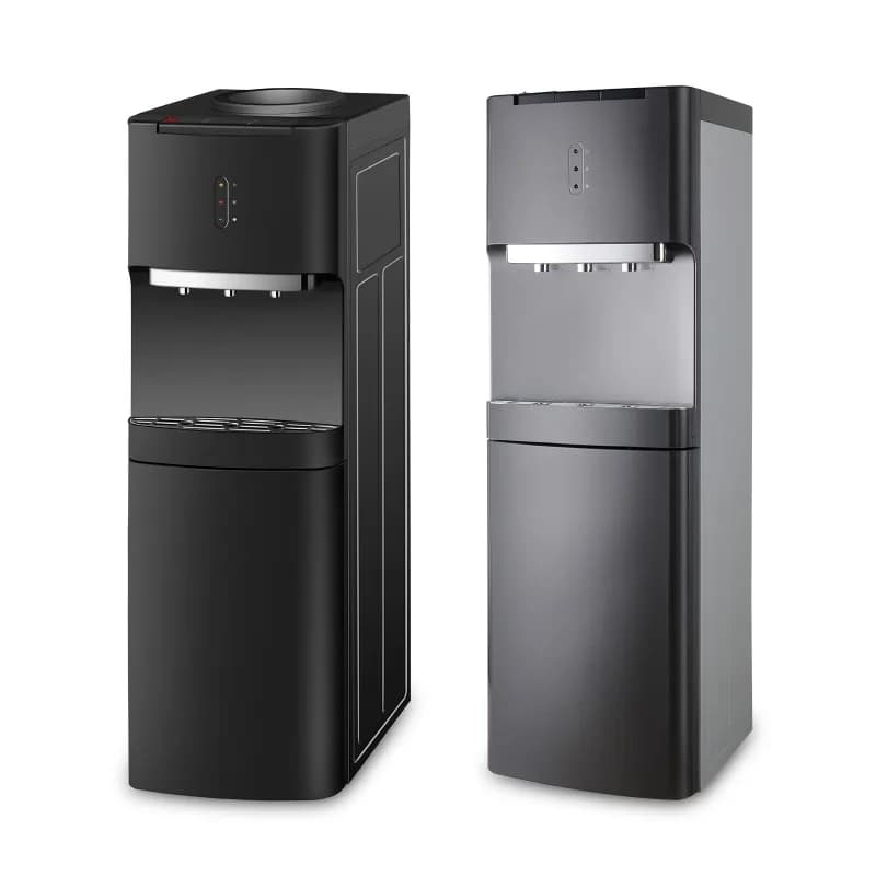 Direct drinking machine with refrigerator, two-in-one vertical water bucket water dispenser