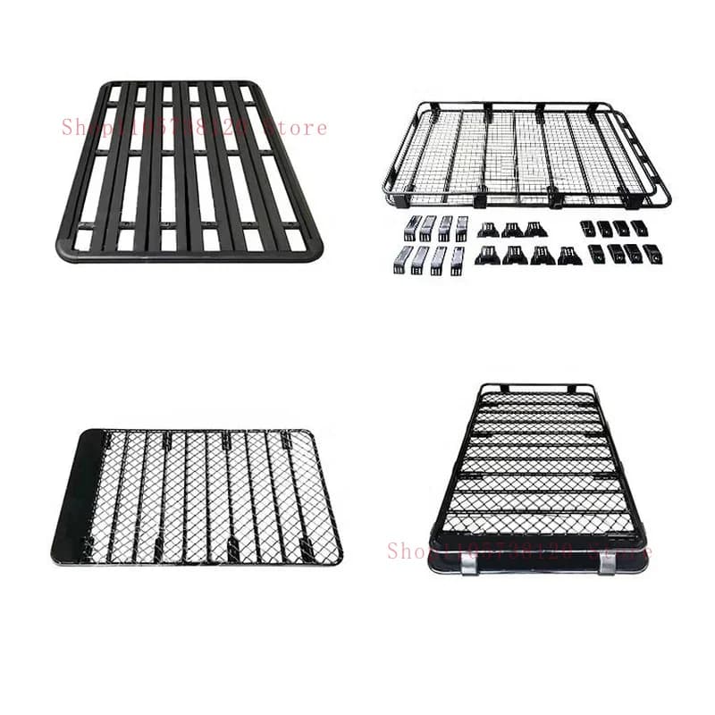 Car Accsori Heavy Universal 4X4 Steel Aluminum Roof Rack Cargo Basket Pickup Trucks Off-Road