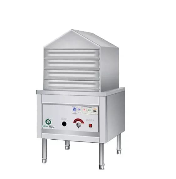 LTT, Commercial and Household Rice Skin Steamer Multi-layer Drawer Type Gas Imitation Handmade Round Cold Skin Machine