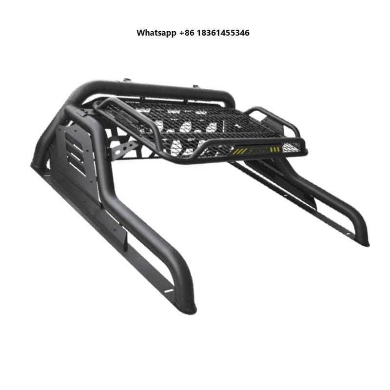 For TRITON L200 2019+ & 2016-2018 Pick Black Trucks Accessories Compatible Hilux F150 Tacoma 4x4 Sports Bar Roll Cage