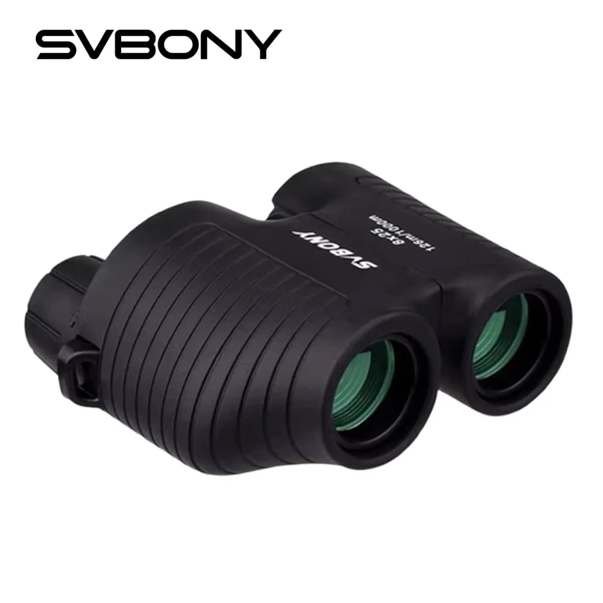 Svbony SV10 8x25 Compact Binoculars, Fixed Focus Porro Prism Mini Portable Binoculars for Birdwatching Travel and Competitions