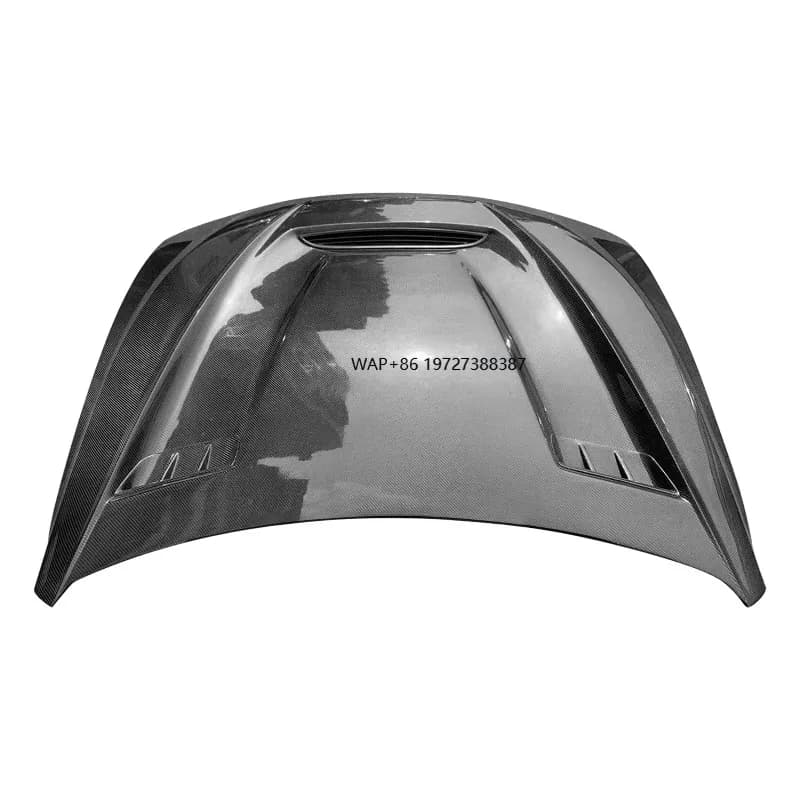 MBJ Style Carbon Fiber Front Hood  for 3 Series F30 2012-2018 Replacement Carbon Fiber Engine Bonnet Hood Cover