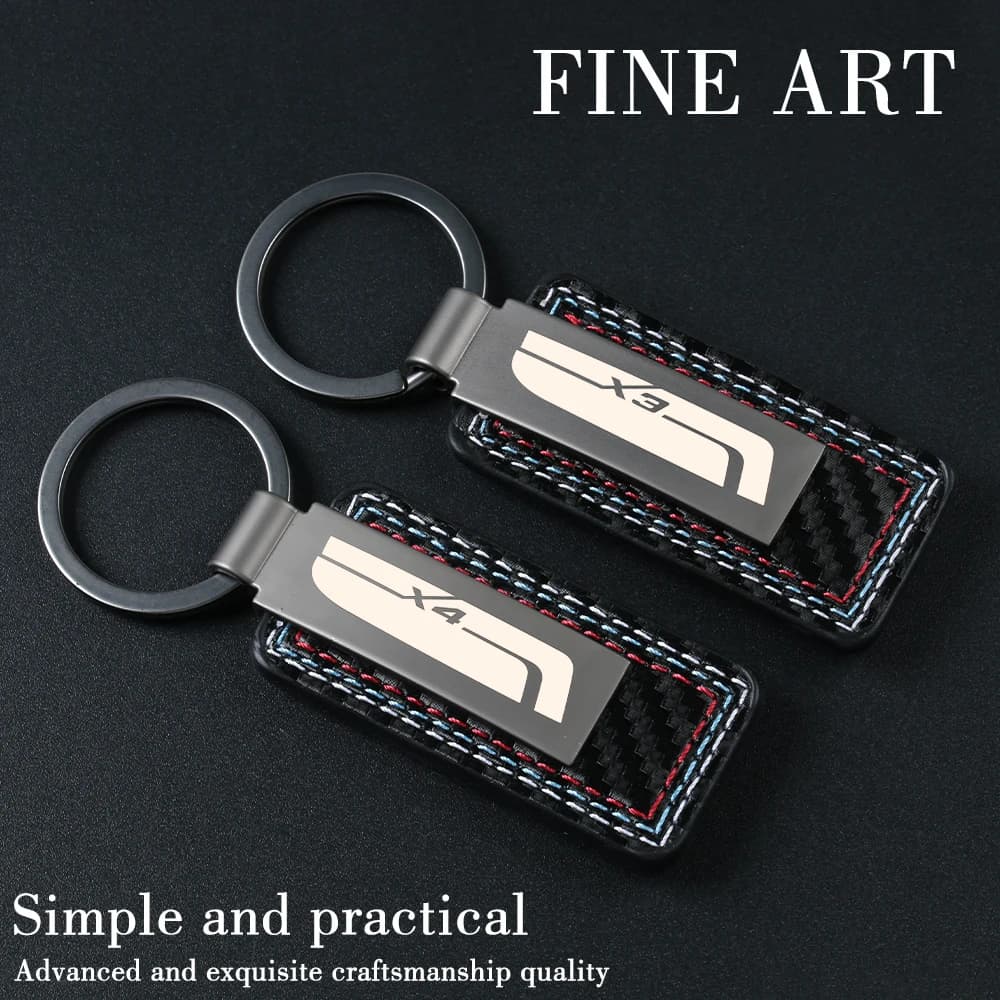 Car keychain key ring key holder for BMW X1 X2 X3 X4 X5 X6 X7 f15 f16 g05 g06 g01 g02 e70 e83 f48 f39 e71 g07 f25 f26