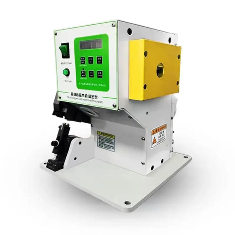 2T Copper Belt Resistor Crimping Machine Cable Manufacturing Equipment Riveting Copper Tape Wire Electric Wire Splicing Machine