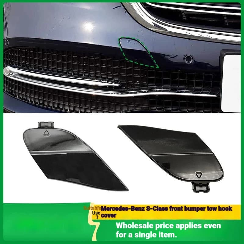 Applicable to 18-20 years Mercedes Benz S-Class front bumper trailer cover W222 front bar traction hook hole cover 2228850500
