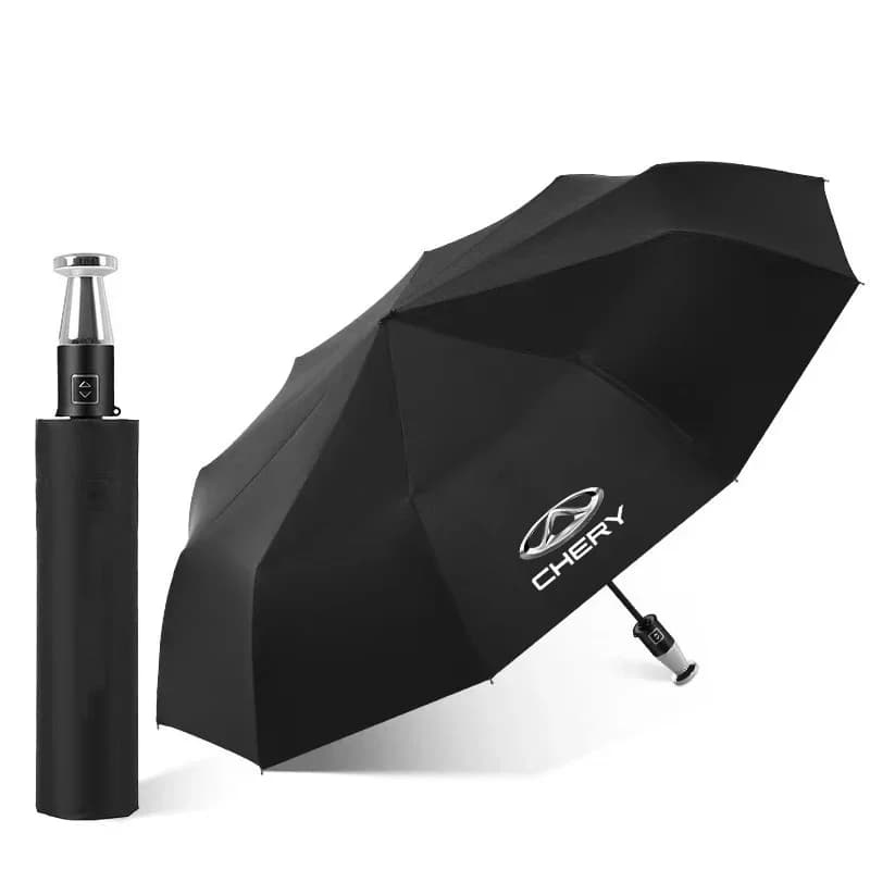 Car Windproof UV rain andSun Protection Umbrella Automatic Folding Sunshade For Chery Tiggo 2 3 4 5 6 7 8 5X Pro T11 5X Glx 7