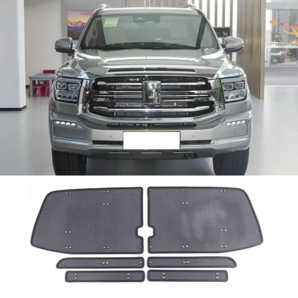 2022-2025Tank 500 hi4z Bug Screen Middle Grille Air Conditioning Radiator Stainless Steel Mouse-Proof Protective Cover Accessory