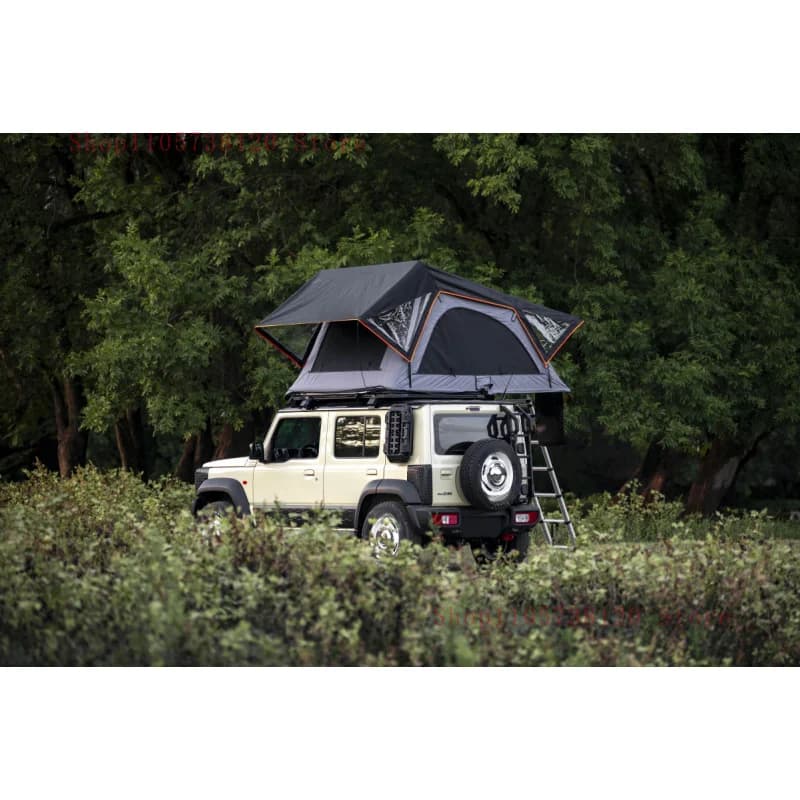 Factory Hot Selling Four Seasons Soft Roof Top Tent Automatic Can Build With Aluminum Pol Waterproof Feature Enjo
