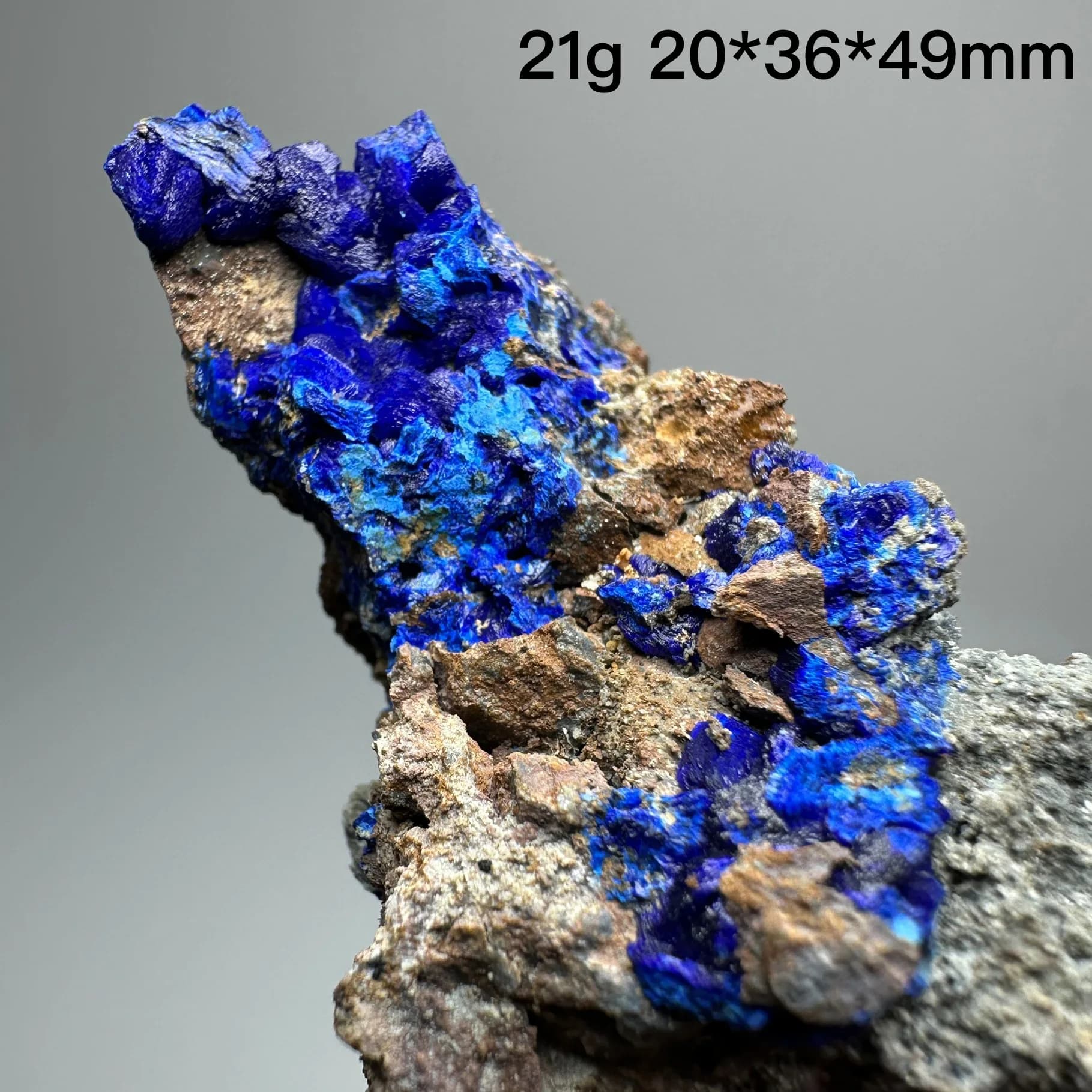 Natural Azurite Malachite Geode Crystal Mineral Specimen Reiki Healing Stone for Decoration And Crafts Collectible Symbiotic