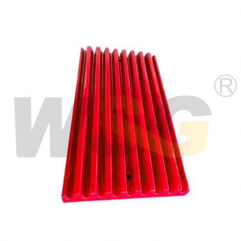 Oem C Series 1200x600 Jaw Crusher Tooth Plate Fixed and Movable Jaw Plate Toggle Plate Price for Sale