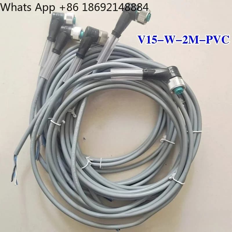 Sensor cable v15-w-2m-pvc v15-g-2m-pvc connector