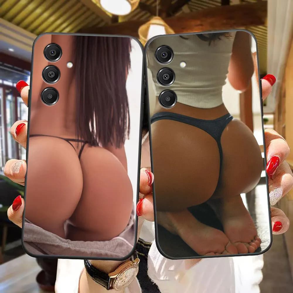 Funny Ass Bikini Girl Cover Phone Case For Samsung A07 A06 A05S A04 A03S A02 A10 A12 A13 A24 A30 A50 NOTE 10 20 M16 M33 M53 Capa