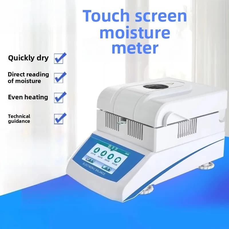 Halogen Moisture Analyzer Rapid Analysis Automatic Detection of Water Content in Tea,Wood