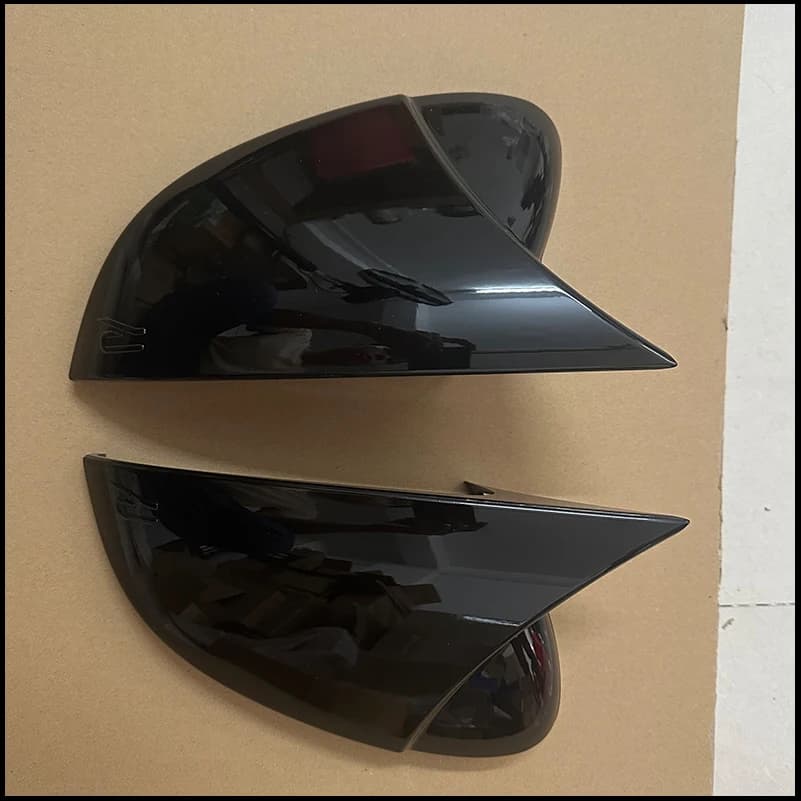 For VW Golf 8 MK8 2020-2022 Rearview Mirror Cover Trim with Horn Decoration Car Styling Accessories for Volkswagen Rear View Mir