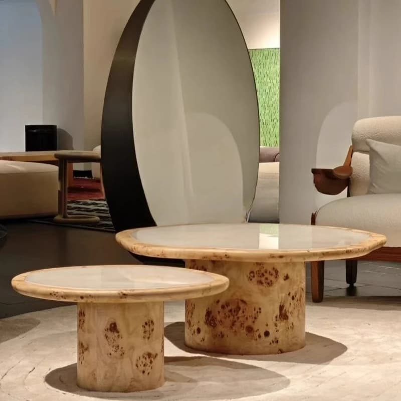 /Modern Japandi Coffee Table Decor European Nordic Luxury Coffee Table Japanese Nesting Mesa De Centro Sala Home Furniture