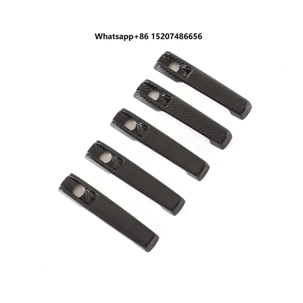 Top Material Dry Carbon Fiber W463 W464 Door Handle Covers For W G-Class Wagon G63