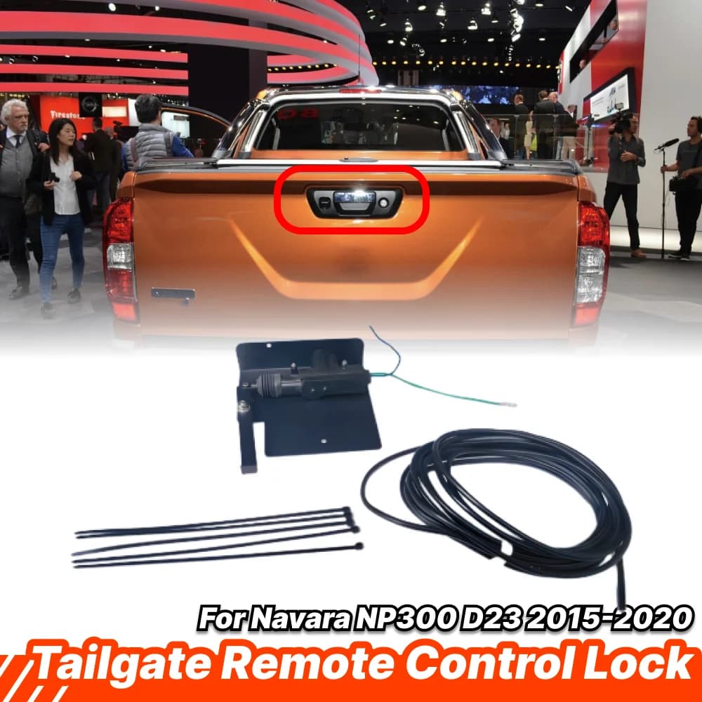 For Nissan Navara NP300 D23 2015-2020 Tailgate Remote Power Central Locking System Unit Kits