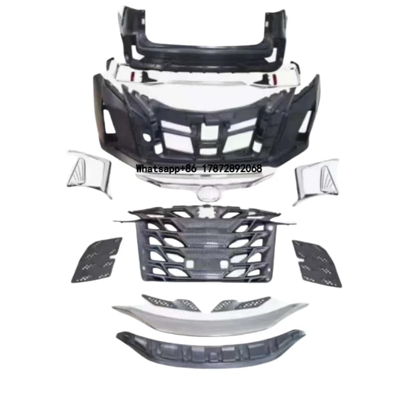 New Zhouchi Auto Body Kit Upgrade for for 2021-2024 Front/Rear Bumper Assembly Grille Car Exterior Accessories