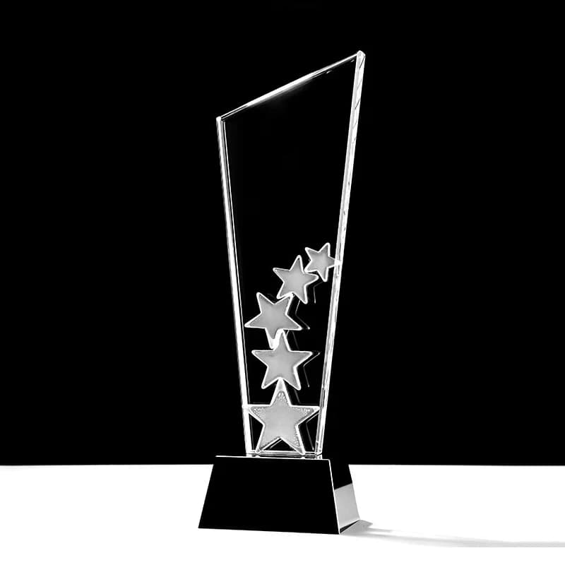 Personalized Custom Creative Crystal Trophy Champion Contest Awards Cup Statue Character Event Souvenir Gift Box Room Decoration