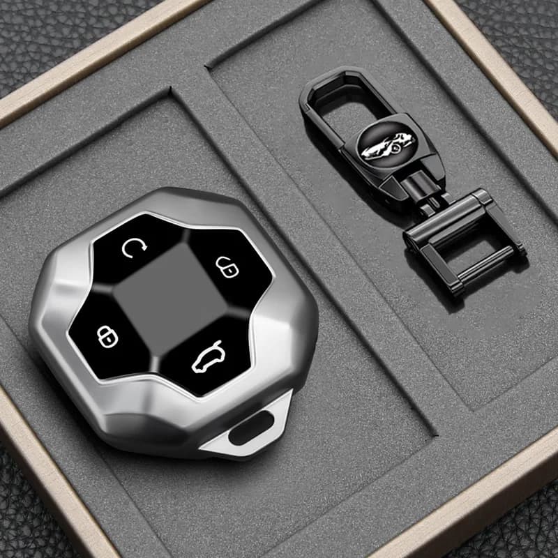 New Car Key Case Cover for Chery Jetour T2 Traveler DASHING X-1 Plus DTC 2021 2022 2023 Key Chains