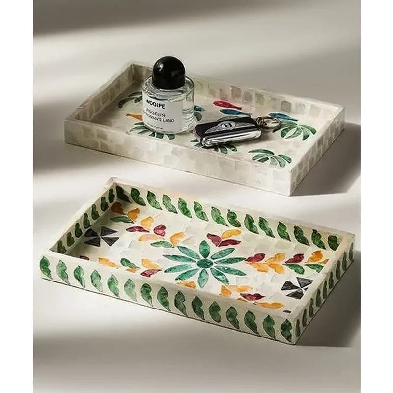 Wabi-sabi French Style Luxury Shell Tray - Natural Seafood Platter, Elegant Fruit Bowl, Tea Table Centerpiece, Home Decor