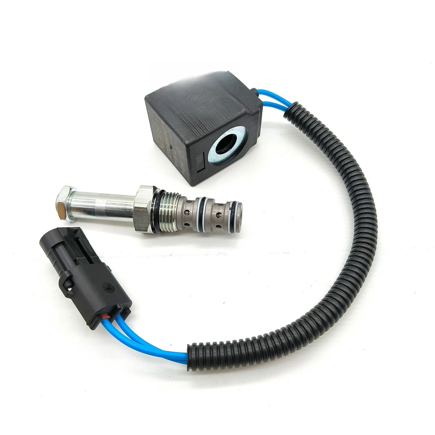 Accessories FactoryExcavator mechanical parts standard installation accessories solenoid valve coil spool assembly