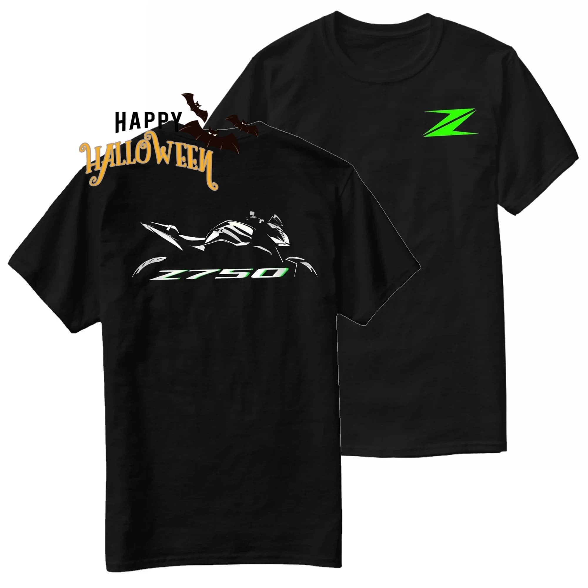 Retro Ninja Z750 Motorcycle Fans T-Shirt 100% Cotton O-Neck Short Sleeve Summer Casual Mens T-shirt Rider Streetwear