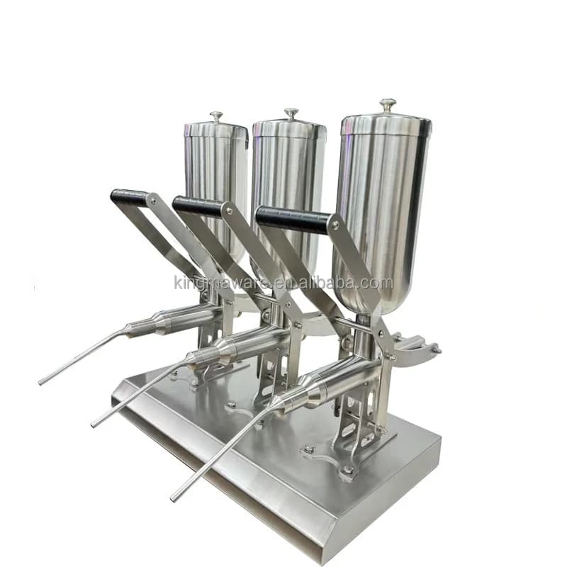 Manual Donut Jam Filler Commercial Croissant Pastry Cream Filling Machine Filling Machine