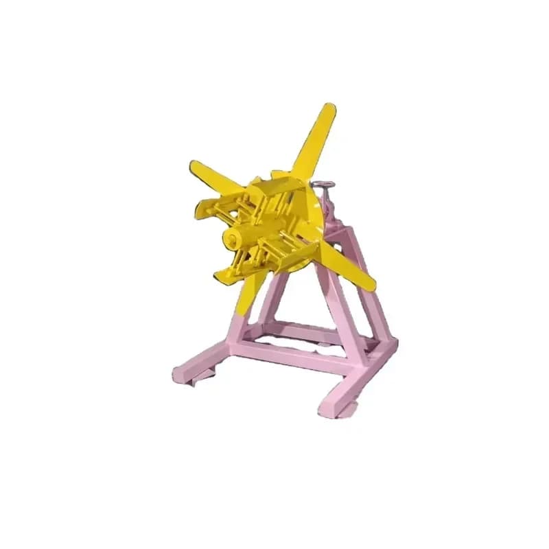Metal Coiling Uncoiler Machine for Industrial Use Coiling Uncoiler Coating Equipment Metal Processing Plant