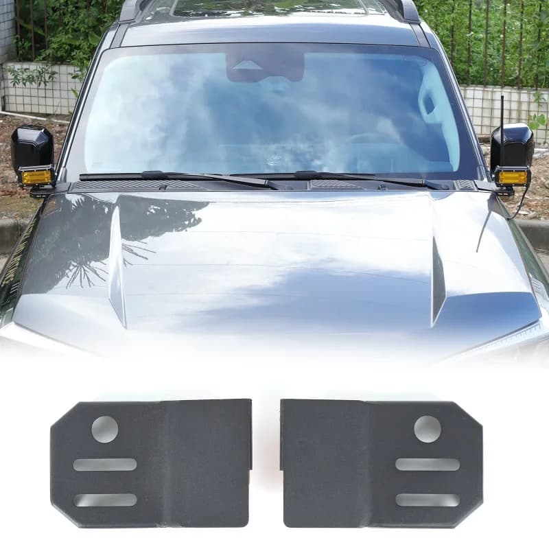 Carbon Steel A-pillar Side Spotlight Brackets Searchlight Bracket  Exterior Car Accessories For Tank 400 2023-2026
