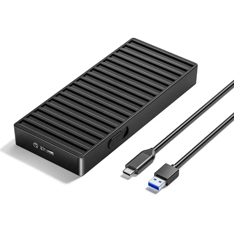 Container M.2 NVME mobile hard disk box, solid state drive box